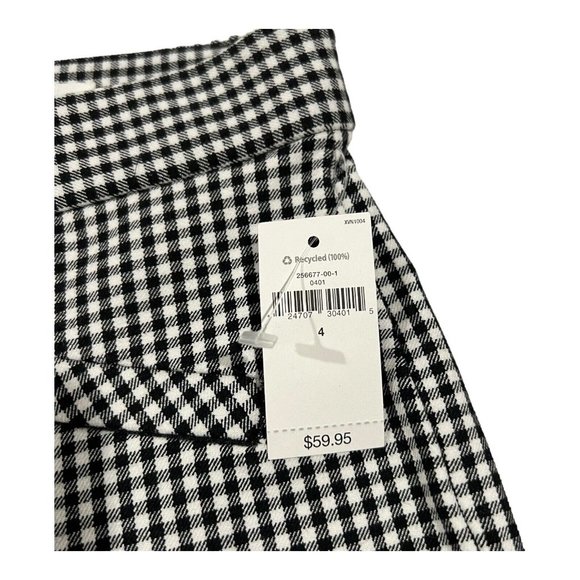 GAP Mid Rise gingham skinny ankle‎ pants size 04 NWT Retail $59.95 - Picture 15 of 15